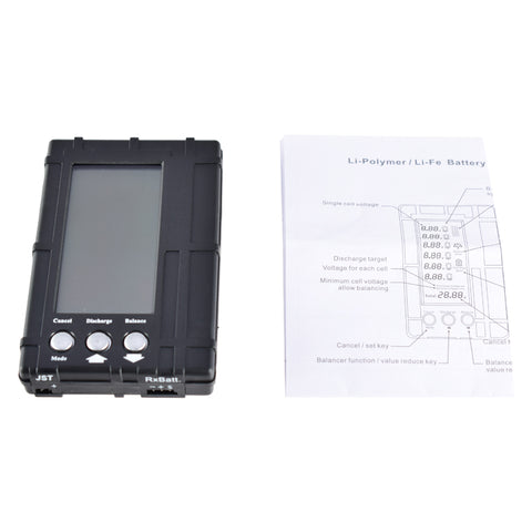 3-in-1 LiPo Battery Voltage Checker / Balancer / Tester