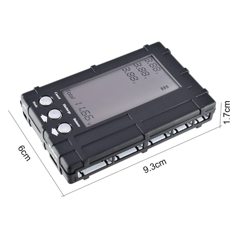 3-in-1 LiPo Battery Voltage Checker / Balancer / Tester
