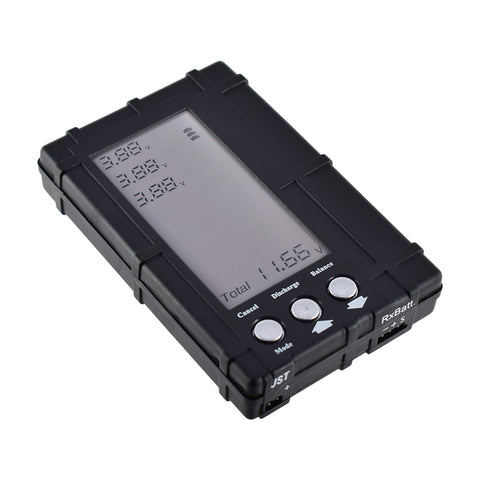 3-in-1 LiPo Battery Voltage Checker / Balancer / Tester