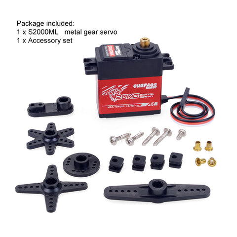 SURPASS Hobby S0300P Digital Servo - 3KG Plastic Gear, 2BB