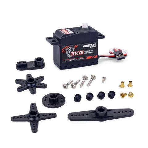 SURPASS Hobby S0300P Digital Servo - 3KG Plastic Gear, 2BB