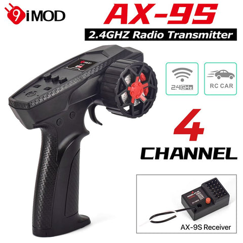 1/16 1/18 1/24 Car 4 CH Transmitter +mini Receiver AX-9S