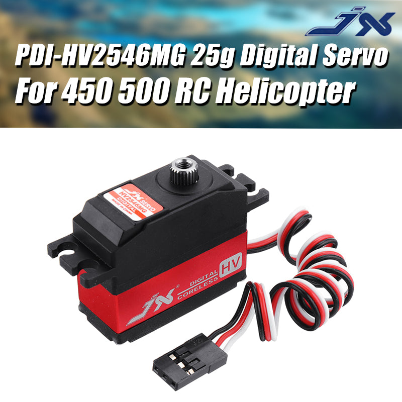 JX PDI-HV2546MG Metal Gear High-Voltage Digital Servo for Helicopter
