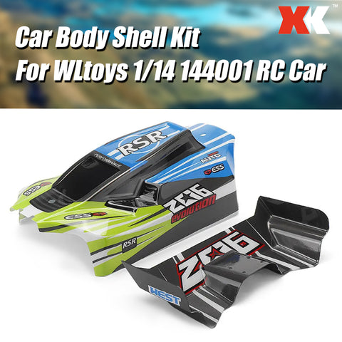 RCCrafter RC2492 Car Body Shell Kit PVC Printed for WLtoys 1/14 144001 RC Car