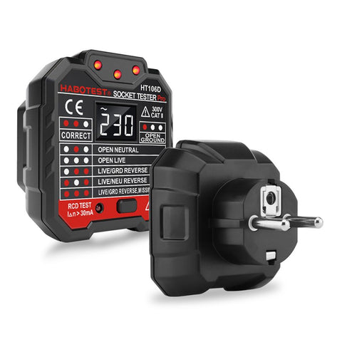 Tester HT106 RCD /LCD No Battery
