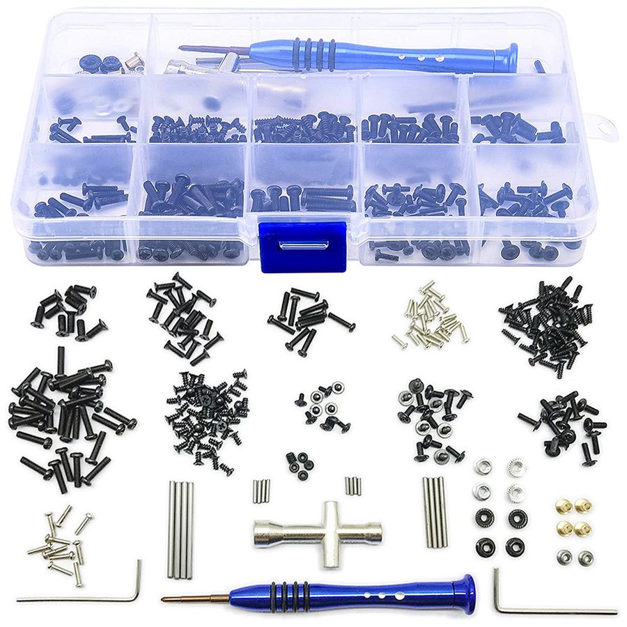 Repair Screw Tool Box 316pcs For 1/14 144001