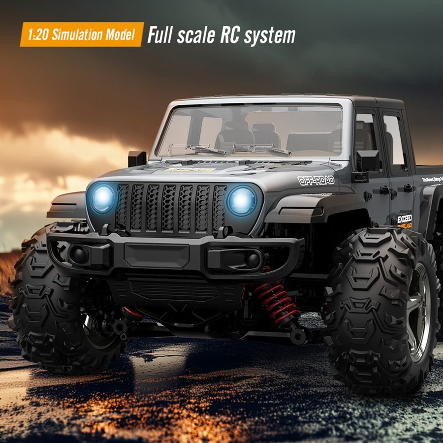 9IMOD 1/20 RC Truck Car 2.4G Climbing Vehicle Off-Road 30km/h