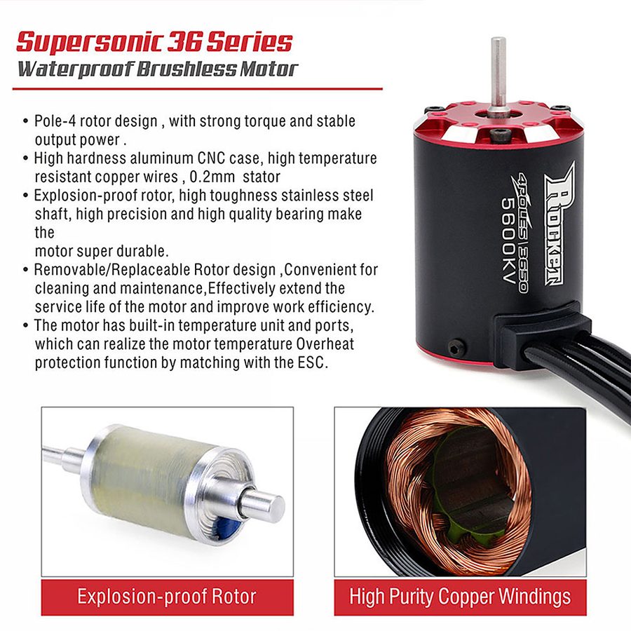 ROCKET -V2 36 Series Brushless Motor