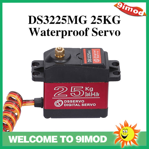 RCCrafter RC2134 Waterproof Metal Gear Digital Servo DS3225 25KG / DS3218 20KG for 1/8 RC Car