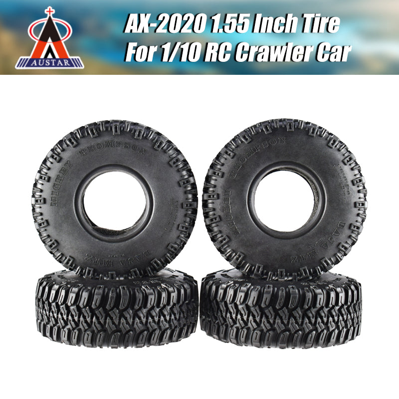 1.55 Inch Rock Crawler Tires (45mm ID) for RC Crawler