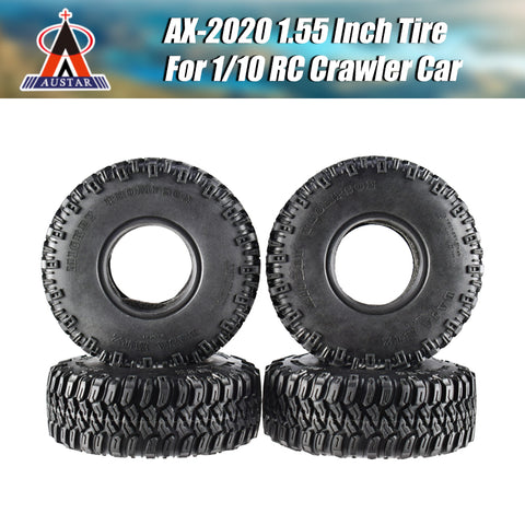 1.55 Inch Rock Crawler Tires (45mm ID) for RC Crawler