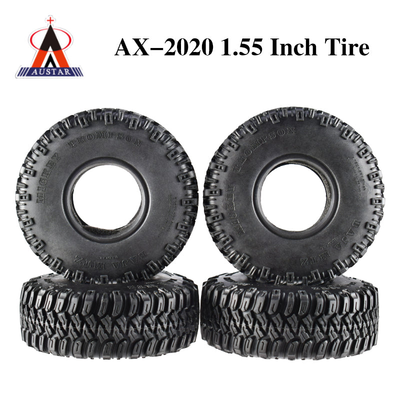 1.55 Inch Rock Crawler Tires (45mm ID) for RC Crawler