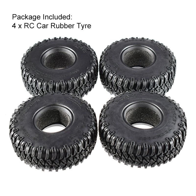 1.55 Inch Rock Crawler Tires (45mm ID) for RC Crawler