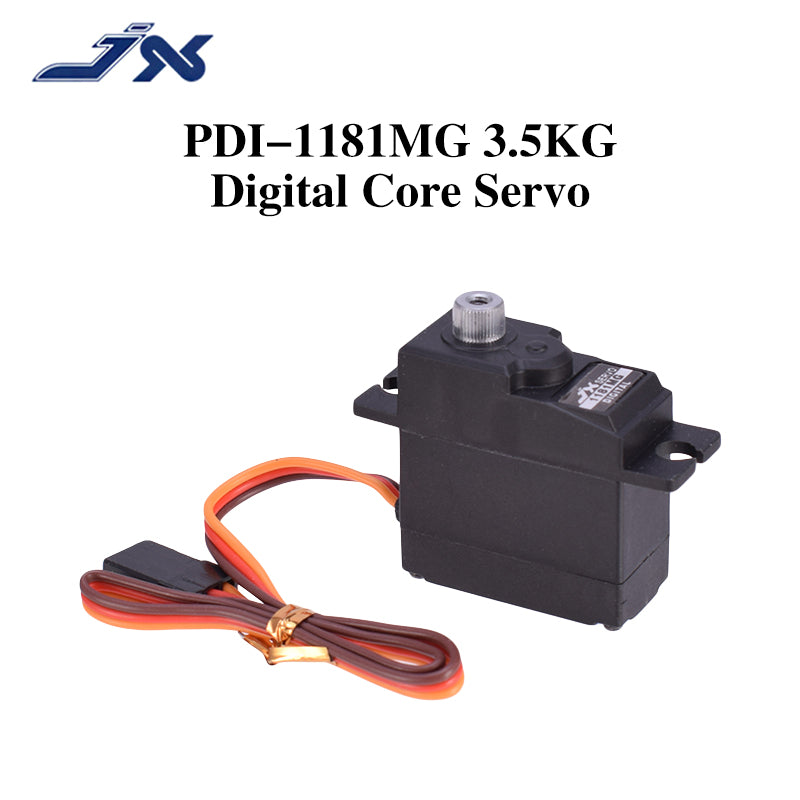 JX PDI-1181MG 18g Digital Servo - 3.5KG Metal Gear, Core Motor