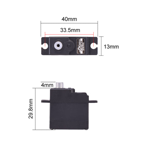 JX PDI-1181MG 18g Digital Servo - 3.5KG Metal Gear, Core Motor