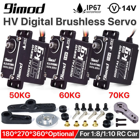 9imod Metal Gear Brushless Digital High-Voltage Waterproof Servo Arm
