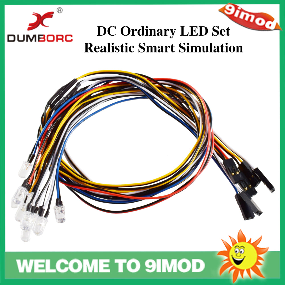 DUMBORC RC Car LED Light Kit (Standard)