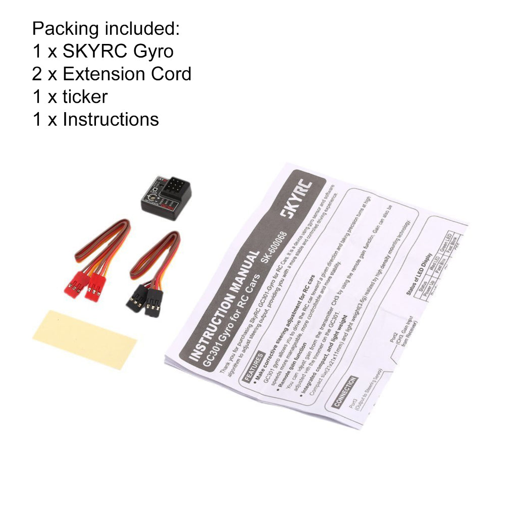 SKYRC GC301 301g for Car Drift