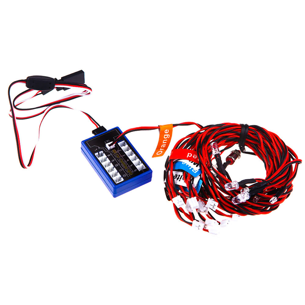 RC Car Light Scale LED 12LED 1:10 Kit