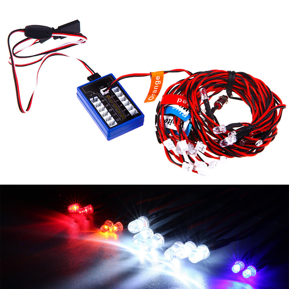 RC Car Light Scale LED 12LED 1:10 Kit