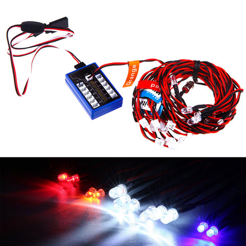RC Car Light Scale LED 12LED 1:10 Kit