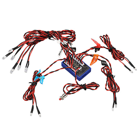 RC Car Light Scale LED 12LED 1:10 Kit