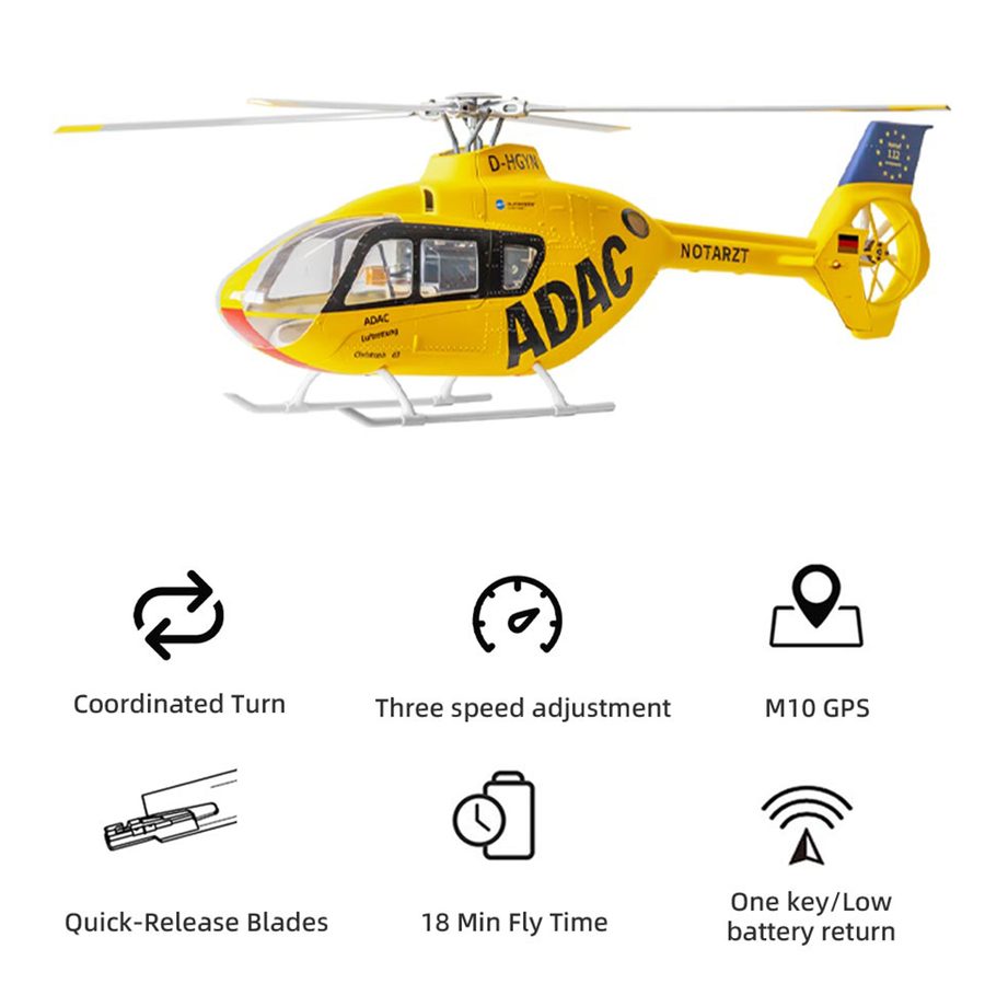 Fly Wing EC-135 10 CH Helicopter