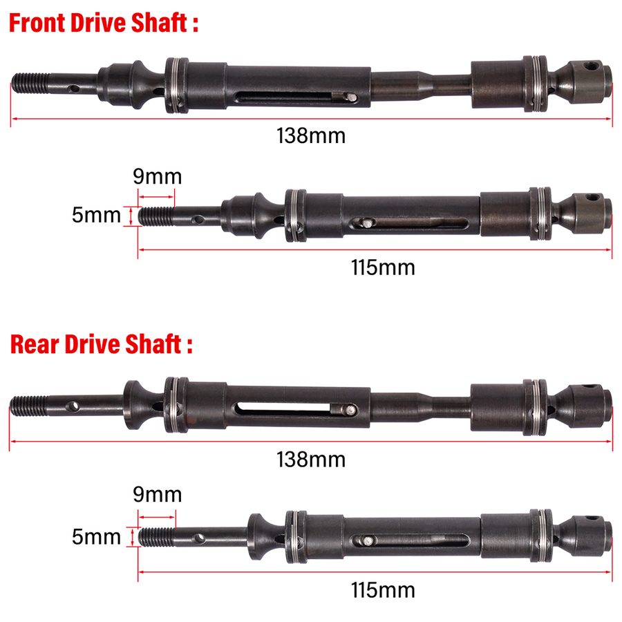 TRAXXAS 727 Short Course Truck Parts SLASH CVD Metal