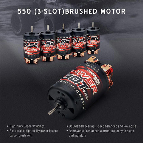 SURPASSHOBBY 550 BCD80A ESC +20T Brushed Motor 3-Slot