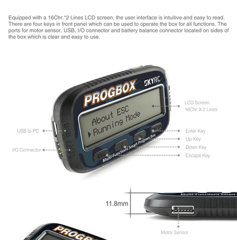 SKYRC Multifunction Programming Box for ESC
