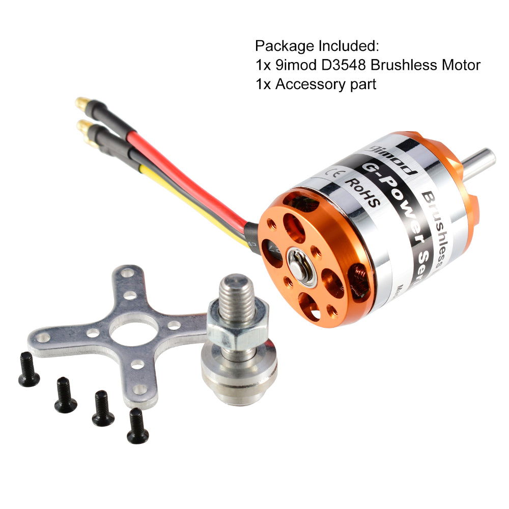 9IMOD D3548 900KV 1100KV Brushless Outrunner