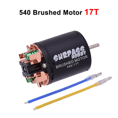 SURPASS HOBBY 550 21T & 540 17T Brushed Motor Set