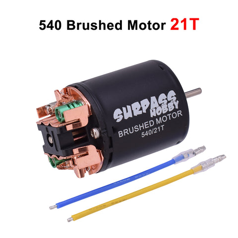 SURPASS HOBBY 550 21T & 540 17T Brushed Motor Set