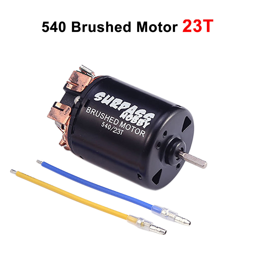 SURPASS HOBBY 550 21T & 540 17T Brushed Motor Set