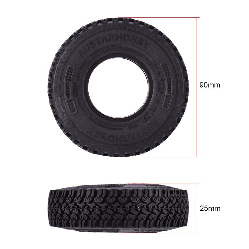 AX-1020 1.55 Tires Black 4