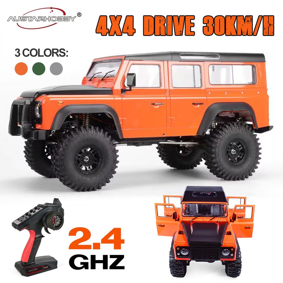 Car AUSTARHOBBY AX-8802 1/10 D130 Scale Rock Crawler RTR