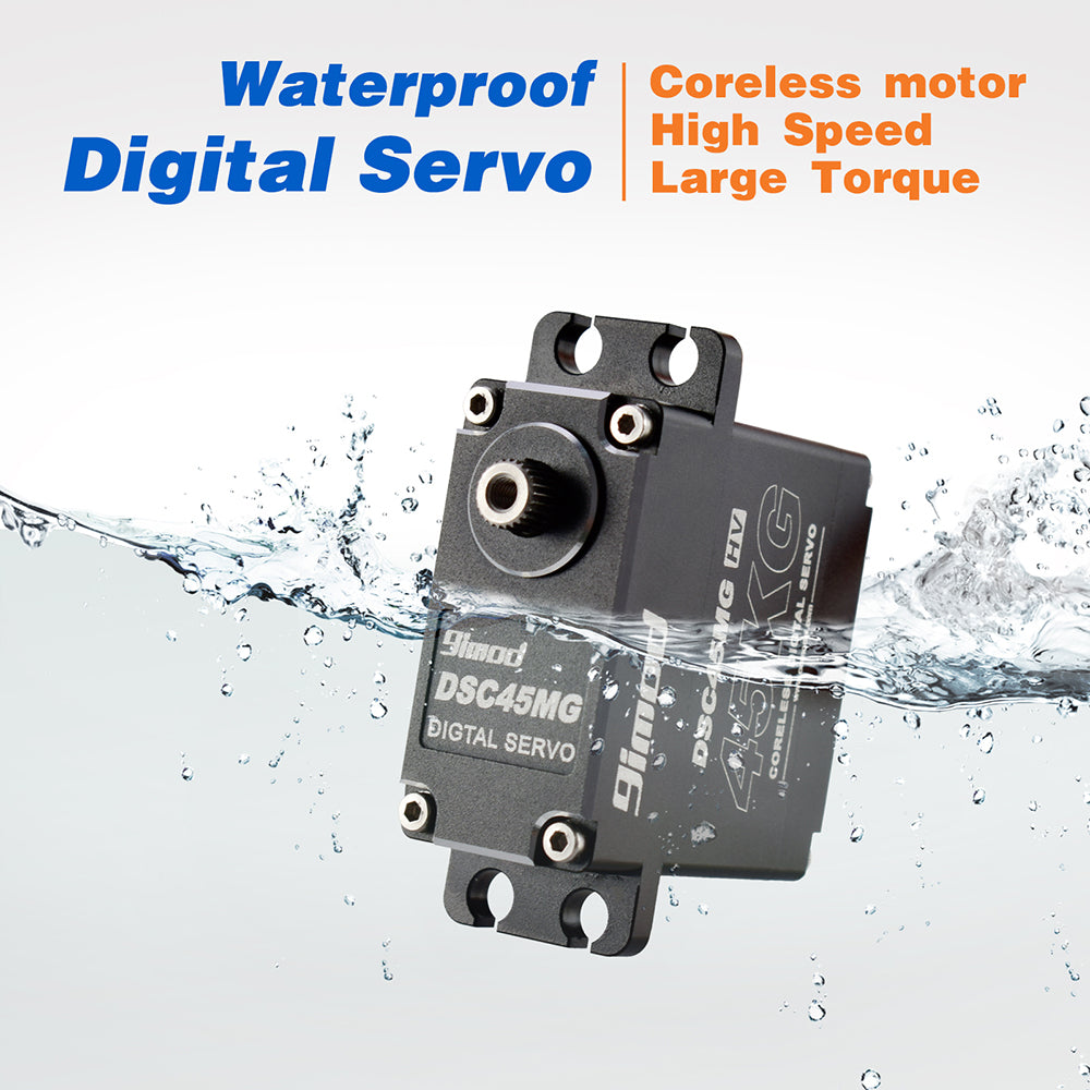 9imod DSC45MG 45KG Waterproof HV Digital Servo (2 Pack)