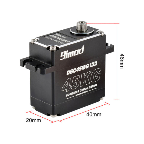 9imod DSC45MG 45KG Waterproof HV Digital Servo (2 Pack)