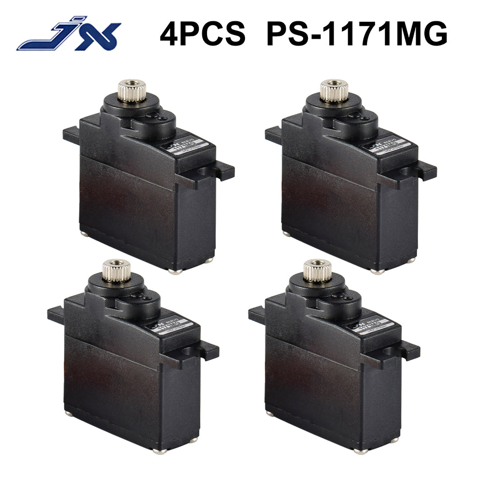 4-Pack JX PS-1171MG Analog Servo