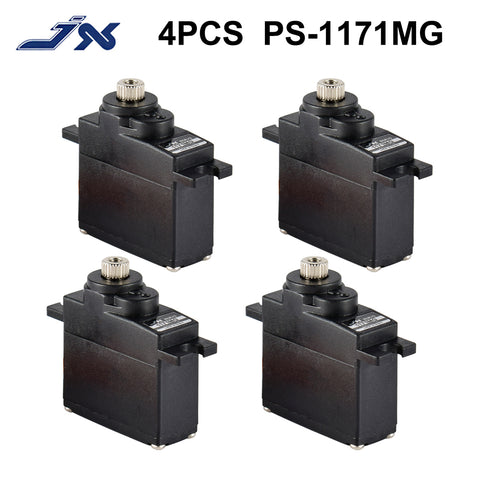 4-Pack JX PS-1171MG Analog Servo