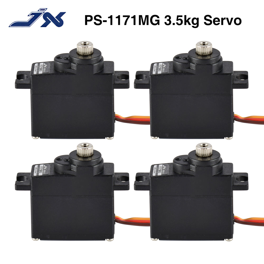 4-Pack JX PS-1171MG Analog Servo