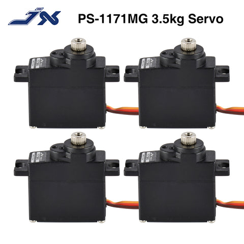4-Pack JX PS-1171MG Analog Servo
