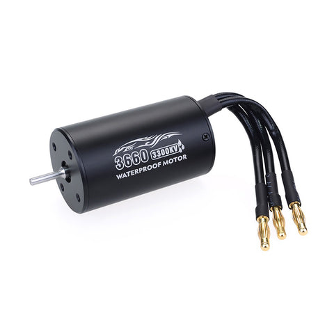 9imod 3660 Waterproof 4-Pole Sensorless Brushless Motor 3300KV 3.175mm