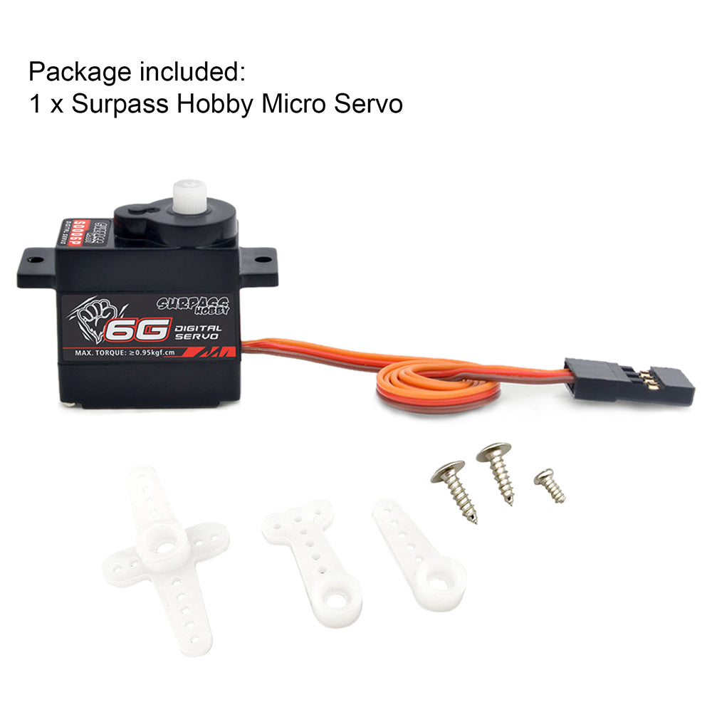 SURPASS HOBBY Plastic Gear Digital Servo