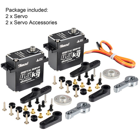 9IMOD HV45MG Metal Gear Brushless HV Waterproof Servo - 45KG