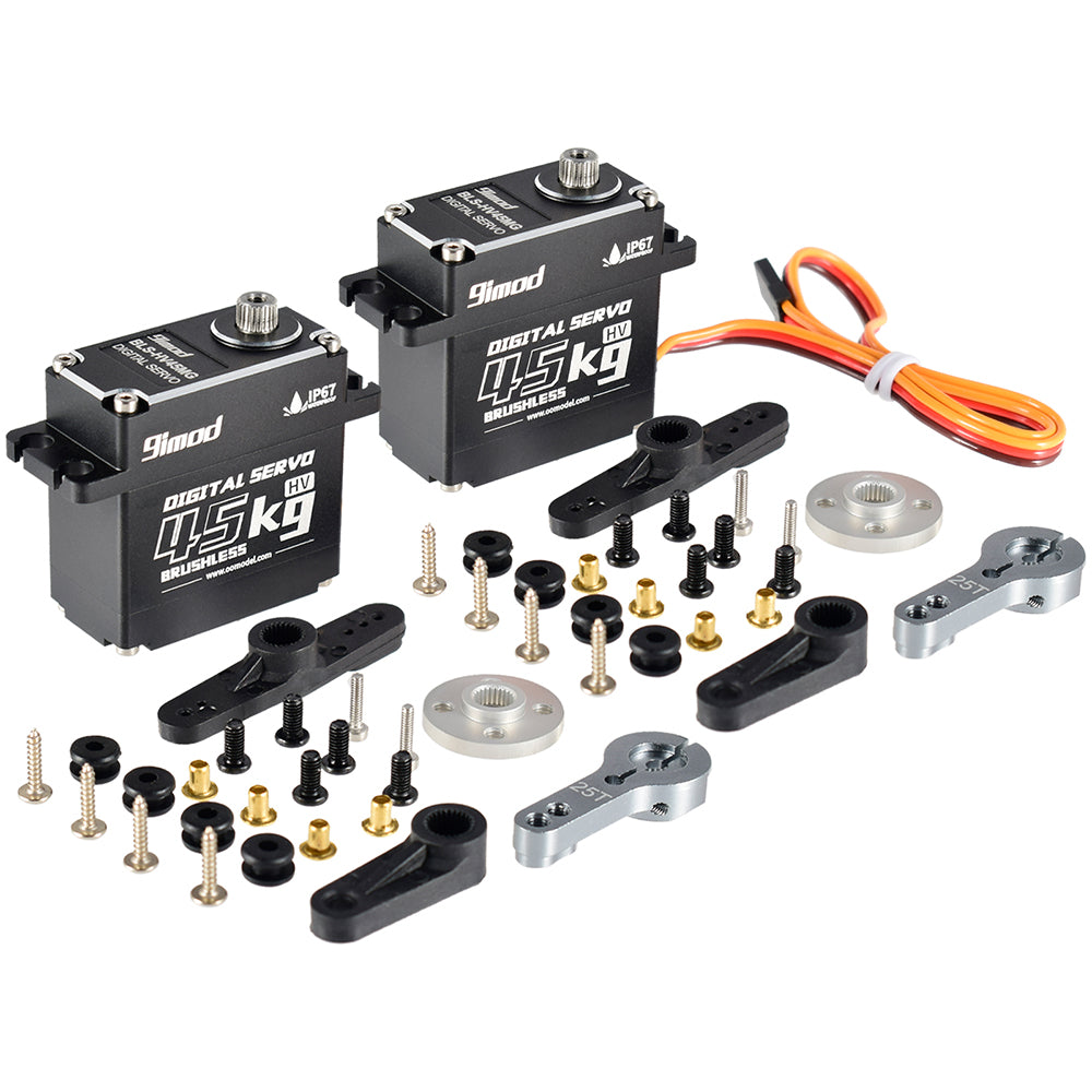9IMOD HV45MG Metal Gear Brushless HV Waterproof Servo - 45KG