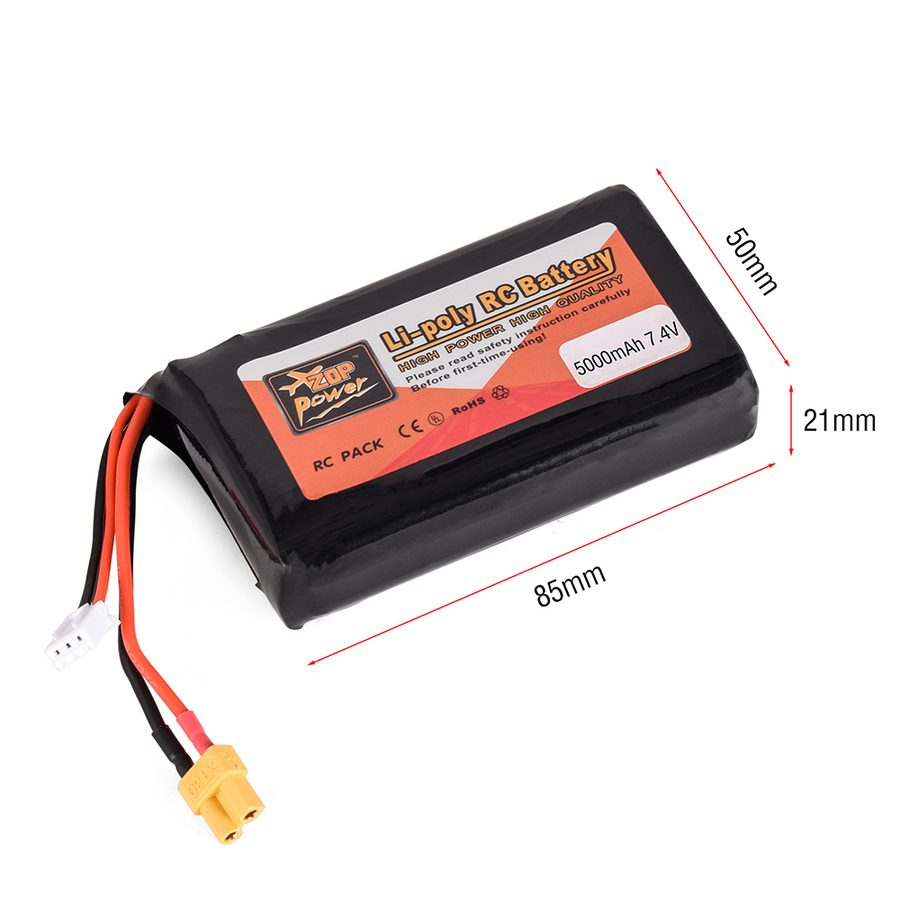 Transmitter Parts RadioMaster 5000mah 2S Battery