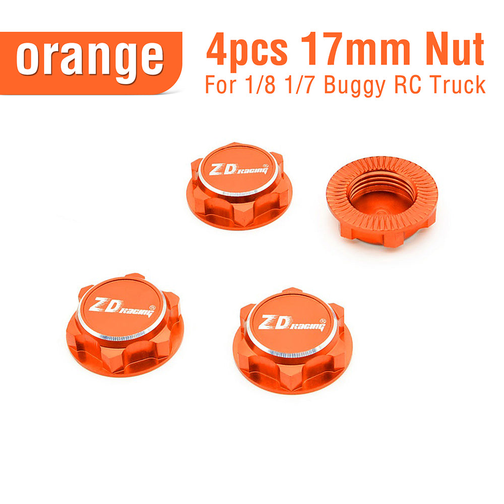 ZD Racing 150/155/170mm Wheels & Tires 17mm Hex for 1/8 Monster Truck