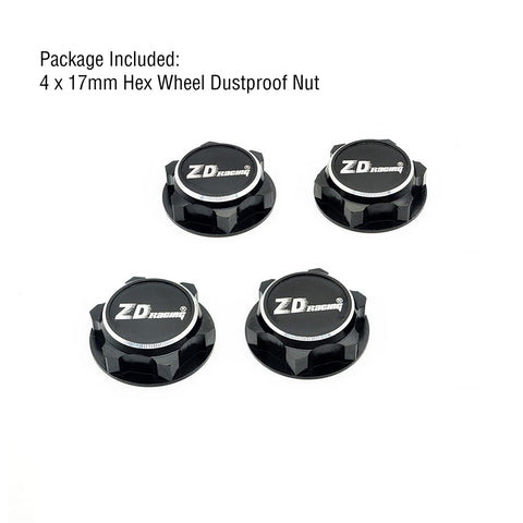 ZD Racing 150/155/170mm Wheels & Tires 17mm Hex for 1/8 Monster Truck