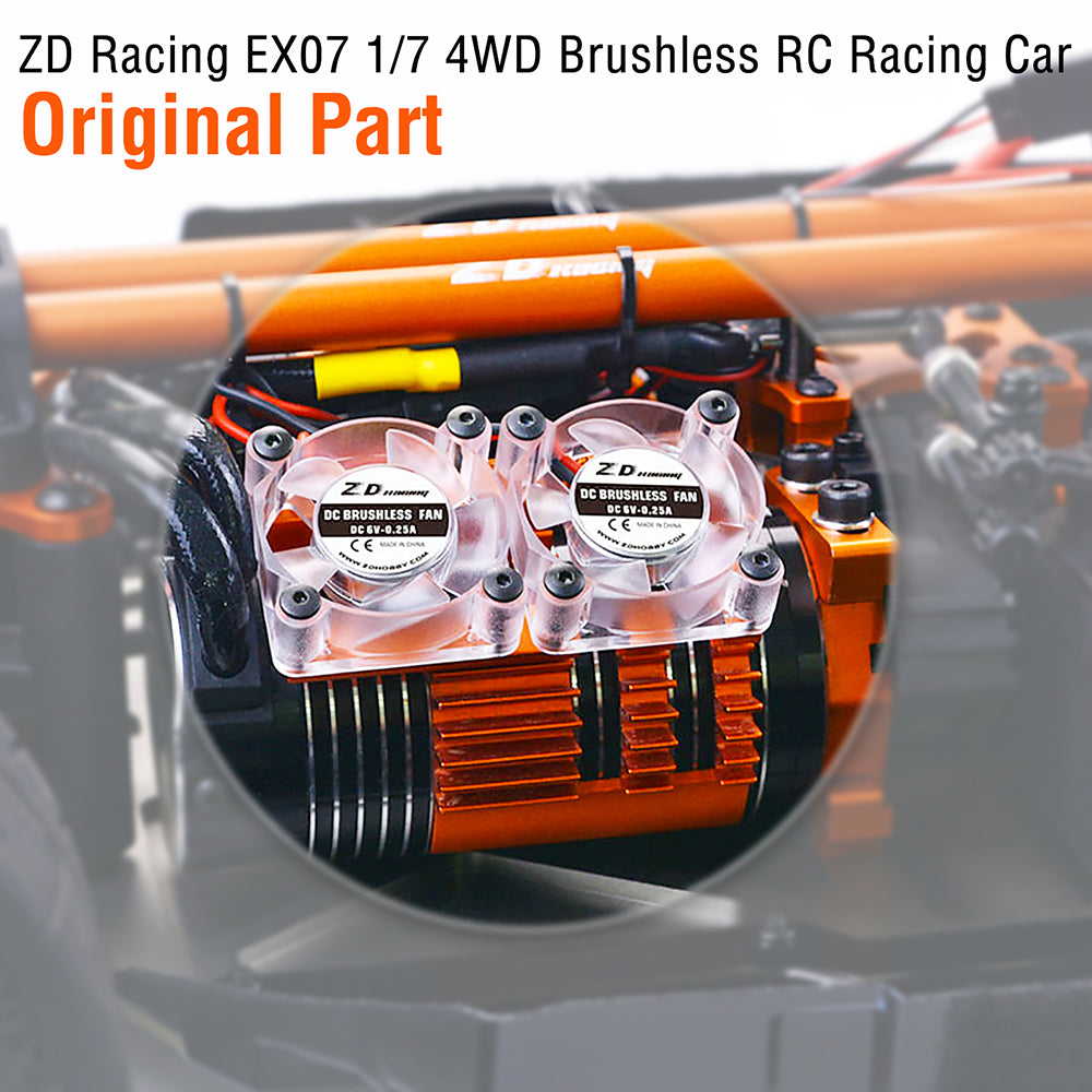 ZD Racing 40-42mm Motor Heatsink for 1/8 RC Car